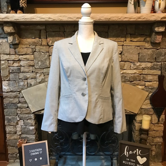 NWOT 212 Collection Gray Blazer Jacket Size 14 - Picture 2 of 6